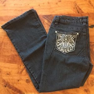 Black Vintage America Bootcut Jeans